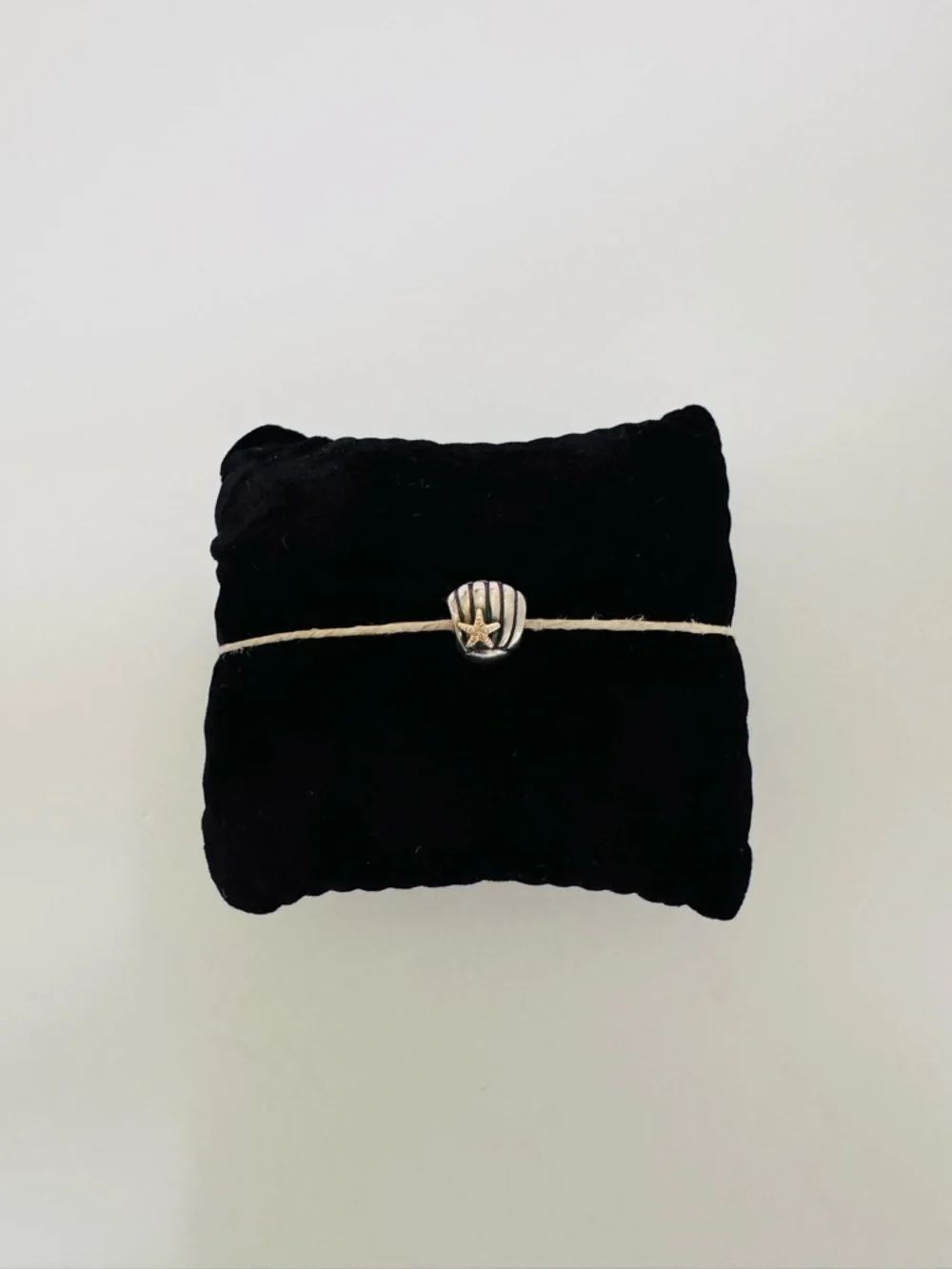 Pandora 790249 Retired Seashell Starfish Charm 925 Sterling 14K Gold - Picture 11 of 11